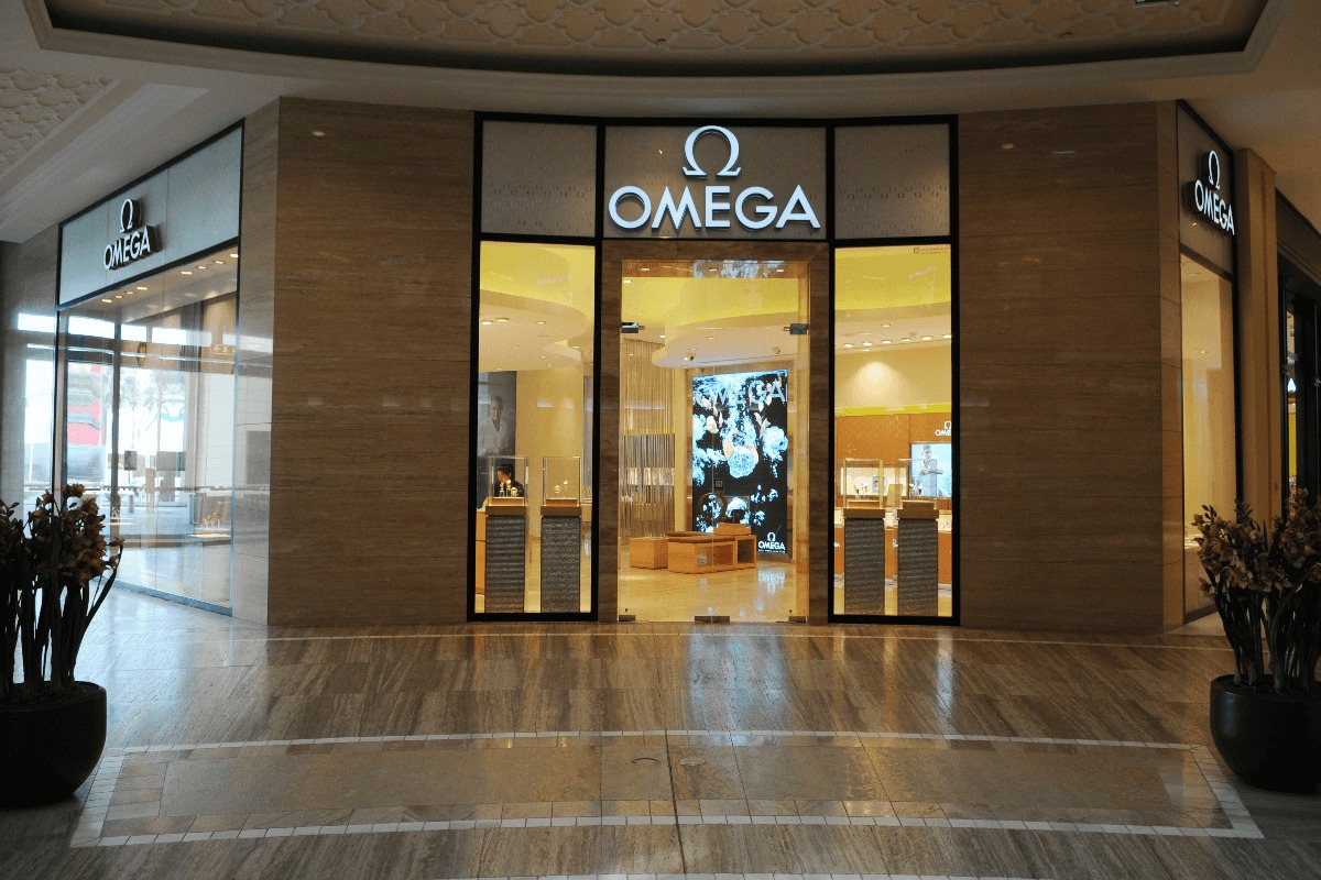 Omega Swiss Luxury Watch Manufacturer at The Dubai Mall